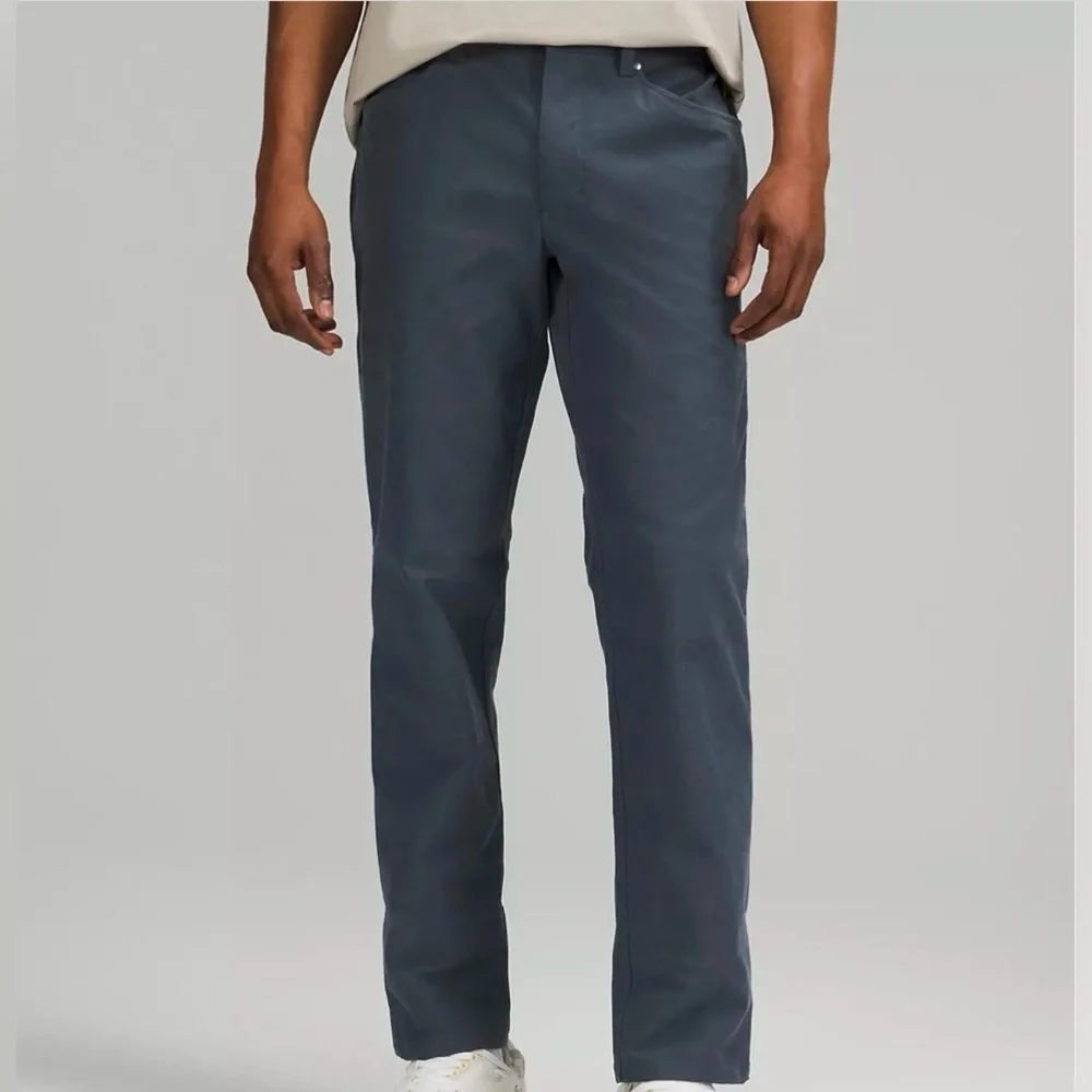 Men’s Lululemon ABC Classic Fit Pant Dark Grey 30” Waist - Picture 1 of 13
